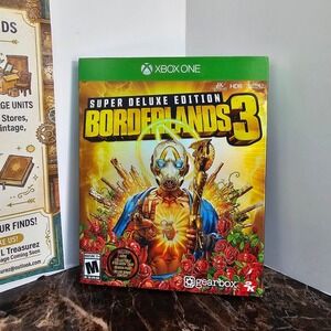 Borderlands 3 Super Deluxe Edition Xbox One SteelBook Case Gearbox 2K Games